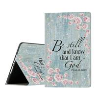 Compatible for iPad Air 13 Inch Case (M3 2025/M2 2024) iPad Pro 12.9 inch Case 6th/5th/4th/3rd Generation,Slim Smart Auto Sleep/Wake Cover,Be Still Know That I AM God