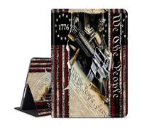 Compatible for iPad Pro 12.9 Case 6th/5th/4th/3rd Generation 2022/2021/2020/2018 12.9inch,Adjustable Stand Protect Case,Classic American Flag 1776 We The People