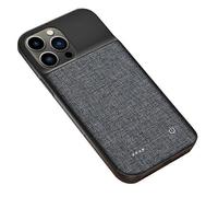 Compatible For iPhone 13 Pro 6.1 inch 6800mAh Portable Charger Case Oxford Cloth Anti-drop Extended Power Bank Battery Backup MultiColor