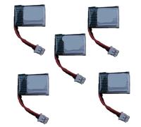 Compatible For JJRC H36 E010 E010C E011 E013 F36 NH010 Quadcopter 3.7V 180mAh Drone Battery(5 Battery)