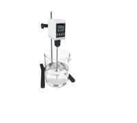 Compatible for JOANLAB Stirrer Laboratory High Power Mixer Lab Electric Digital Display Overhead Stirrer 5/10L 1200rpm 110/220V OS-10S(OS-10S(LCD 10L),AU Plug)