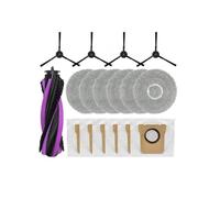 Compatible for JONR, P20 Pro Accessories Main Side Brush Dust Bag Mop Cloth Spare Parts Washable Pad(Set3)