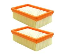 Compatible for Kärcher Vacuum Cleaner HEPA Filter for NT65/2 NT72/2 NT25 NT35 SE3001 MV4 MV5 MV6 Models(F (2Pcs))
