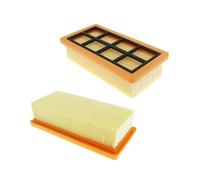 Compatible For Karcher 6.415-953.0 AD 3.000 AD 3.200，Vacuum Cleaner Filter Accessories Dust Proof Net Dust Cleaning Filter HEPA Filter (Color : HEPA Filter 2pcs)
