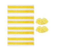 Compatible for Karcher，Compatible for Easyfix，SC2 SC3 SC4 SC5 Washable and Reusable Steam Mop Steam Cleaner Pads Accessories