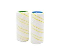 Compatible for Karcher， FC3 FC3D FC5FC5DFC7 Electric Floor Cleaner Vacuum Cleaner Microfiber Washable Rolling Brush Replacement Accessories(2pcsA)