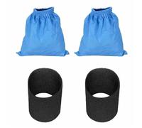 Compatible for Karcher MV1 WD1 WD2 WD3 NT Vacuum Cleaner Textile Filter Bags, 5-Pack Replacement Set(A)