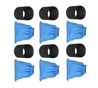 Compatible For Karcher MV1 WD1 WD2 WD3，Vacuum Cleaner Parts Vacuum Cleaner Textile Filter Bag Filter Bag Sponge Filtration Accessories (Color : 12pcs)