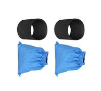Compatible For Karcher MV1 WD1 WD2 WD3，Vacuum Cleaner Parts Vacuum Cleaner Textile Filter Bag Filter Bag Sponge Filtration Accessories (Color : 4pcs-01)