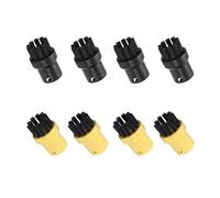 Compatible for Karcher, SC1 SC2 SC3 SC4 SC5 SC7 Hand Tool Nozzle Brushes Steam Cleaner 8 Pack Brush Roll Replacement