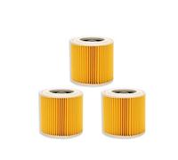 Compatible For Karcher,WD WD2 WD3 WD1 MV3 MV2 Series Wet Dry Vacuum Cleaner Replacement Cartridge Filter Household Cleaning Tools Accessory(3PCS)