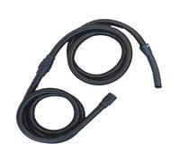 Compatible for Karcher, WD2 WD3 WD4 WD6, EMECE-Hose Extension - Suction Hose Exatension Suitable for Wet/Dry Vacuum Cleaners(Black 3.5M)