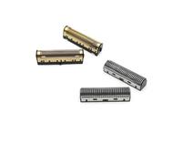 Compatible for Kemei, KM-TX1 Electric Shaver Replacement Double Foiled Blade Net Cover Repair Accessories Wholesales(Blade+Net 2pcs)