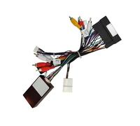 Compatible For KIA Sportage 2010-2015 / IX45 2012 Car Radio Android Stereo Player Fascia Frame 16 Pin Power Cable Wiring Harness(Power Cable Canbus)
