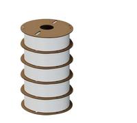 Compatible for KINGROON 3D Filament 5KG Bundle, 1.75mm PETG, Black/White/Gray 5 Rolls No Bubbles