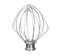 Compatible for KitchenAid, 4.5-5-Quart Bowl Stand Mixer K45WW Stainless Steel 6-Wire Whisk Attachment Stainless Steel Whisk Replacement