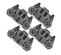 Compatible For Kitchenaid，Whirlpool，Maytag，Kenmore，TAIGH-4PCS W10195416 Dishwasher Wheels Lower Rack，Dish Rack Parts Accessories