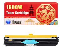 Compatible for Konica Minolta 1600W Magicolor 1600W 1650 1680MF 1690MF Toner Cartridge Printer, With Chip Large Capacity 2500 Pages (1 Pack Cyan)