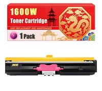 Compatible for Konica Minolta 1600W Magicolor 1600W 1650 1680MF 1690MF Toner Cartridge Printer, With Chip Large Capacity 2500 Pages (1 Pack Magenta)