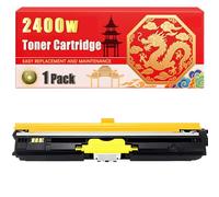 Compatible for Konica Minolta 2400w magicolor 2480MF 2490MF 2590MF Toner Cartridge Printer, With Chip Large Capacity 4500 Pages (1 Pack Yellow)