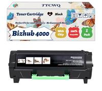 Compatible for Konica Minolta Bizhub 4000 Toner Cartridge Work for Konica Minolta Bizhub 4000 Bizhub 4000P Printers, with Chip, High Yield 20000 Pages, High-Definition Printing (1 Pack Black)