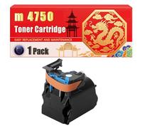 Compatible for Konica Minolta m 4750 magicolor 4750 Colour Toner Cartridge Printers, With Chip Large Capacity 6000 Pages (1 Pack Black)