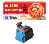 Compatible for Konica Minolta m 4750 magicolor 4750 Colour Toner Cartridge Printers, With Chip Large Capacity 6000 Pages (1 Pack Cyan)