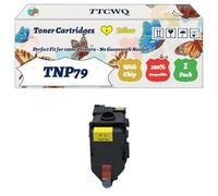 Compatible for Konica Minolta TNP79 TNP-79 Toner Cartridges Work for Konica Minolta C3350i C3351i C4050i Printers (1 Pack Yellow)
