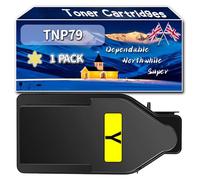 Compatible for Konica Minolta TNP79 Toner Cartridges, Work for Konica Minolta Bizhub C3350i C4050i Printers, Toner Cartridges TNP-79 TNP79K TNP79C TNP79M TNP79Y (1 Pack Yellow)
