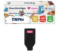 Compatible for Konica Minolta TNP80 Toner Cartridges Work for Konica Minolta Bizhub c3320i c3300i Printer, with Chip, High Yield 23000 Pages, High-Definition Printing (1 Pack Magenta)