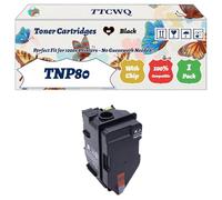 Compatible for Konica Minolta TNP80 Toner Cartridges Work for Konica Minolta Bizhub c3320i c3300i Printer, with Chip, High Yield 23000 Pages, High-Definition Printing (1 Pack Black)