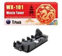 Compatible for Konica Minolta WX-101 BizHub C220 C280 C360 Waste Toner Container Printers, With Chip Large Capacity 60000 Pages (1 Pack Black)