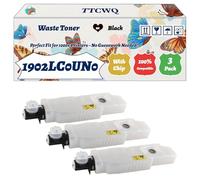 Compatible for Kyocera 1902LC0UN0 WT860 Waste Toner Container Work for Kyocera FS-C8600DN FS-C8650DN TASKalfa 3501i Printers (3 Pack Black)