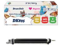 Compatible for Kyocera DK895 Drum Unit Work for Kyocera FS-C8020MFP FS-C8025MFP FS-C8520MFP FS-C8525MFP Printers, with Chip, High Yield 200000 Pages, High-Definition Printing (1 Pack Magenta)
