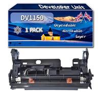 Compatible for Kyocera DV1150 Developer Unit, Work for Kyocera ECOSYS M 2100 Series M 2135 dn M 2135 dn Plus M 2635 dn M 2635 dn Plus Printers, Developer Unit DV1150 302RV93020 (1 Pack Black)