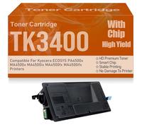 Compatible for Kyocera ECOSYS PA4500x MA4500x MA4500ix MA4500fx MA4500ifx Toner Cartridges with Chip High Yield High Capacity 12500 Pages,TK3400-1PC