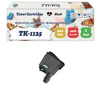 Compatible for Kyocera TK-1125 Toner Cartridge Work for Kyocera FS-1061DN FS-1325MFP Printers, with Chip, High Yield 3100 Pages, High-Definition Printing (1 Pack Black)