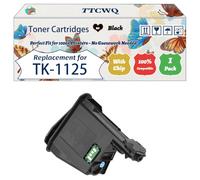 Compatible for Kyocera TK-1125 Toner Cartridges Work for Kyocera FS-1061DN FS-1325MFP Printers, with Chip, High Yield 2100 Pages, High-Definition Printing (1 Pack Black)