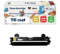Compatible for Kyocera TK-1248 Toner Cartridge Work for Kyocera ECOSYS MA2001w ECOSYS PA2001w Printers, with Chip, High Yield 1500 Pages, High-Definition Printing (1 Pack Black)