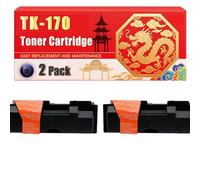 Compatible for Kyocera TK-170 ECOSYS P2135 FS-1320 FS-1370 Toner Cartridge Printers, With Chip Large Capacity 7200 Pages (2-Pack Black)