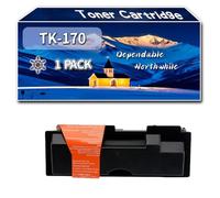Compatible for Kyocera TK-170 Toner Cartridge, Work for Kyocera ECOSYS P2135 FS-1320 FS-1370 Printers, Toner Cartridge (1 Pack Black)