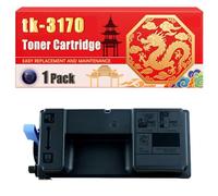 Compatible for Kyocera tk-3170 ECOSYS P3050 P3055 Mono ECOSYS P3060 P3150dn Toner Cartridge Printers, With Chip Large Capacity 15500 Pages (1 Pack Black)