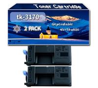 Compatible for Kyocera tk-3170 Toner Cartridge, Work for Kyocera ECOSYS P3050 P3055 Mono ECOSYS P3060 P3150dn Printers, Toner Cartridge (2-Pack Black)