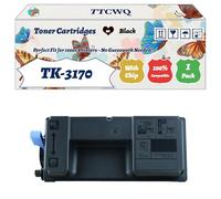 Compatible for Kyocera TK-3170 Toner Cartridges Work for Kyocera ECOSYS M3860idn M3860idnf P3050dn P3055dn P3060dn P3150dn Printers (1 Pack Black)