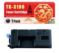 Compatible for Kyocera TK-3190 ECOSYS M3655idn M3660idn M3665idn P3055 Mono Toner Cartridge Printers, With Chip Large Capacity 25000 Pages (1 Pack Black)