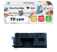 Compatible for Kyocera TK-3400 Toner Cartridge Work for Kyocera ECOSYS MA4500fx ECOSYS MA4500x ECOSYS PA4500x Printers, with Chip, High Yield 12500 Pages, High-Definition Printing (1 Pack Black)