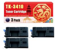 Compatible for Kyocera TK-3410 ECOSYS PA5000x Mono Toner Cartridge Printers, With Chip Large Capacity 15500 Pages (3 Pack Black)
