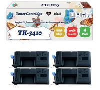 Compatible for Kyocera TK-3410 Toner Cartridge Work for Kyocera ECOSYS PA5000x Mono Printers, with Chip, High Yield 15500 Pages, High-Definition Printing (4 Pack Black)
