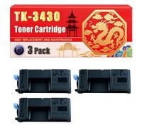 Compatible for Kyocera TK-3430 ECOSYS MA5500ifx ECOSYS PA5500x Toner Cartridge Printers, With Chip Large Capacity 25000 Pages (3 Pack Black)