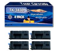 Compatible for Kyocera TK-3430 Toner Cartridge, Work for Kyocera ECOSYS MA5500ifx ECOSYS PA5500x Printers, Toner Cartridge (4 Pack Black)